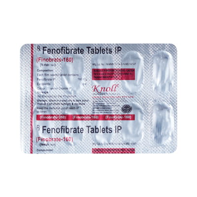 Finobrate 160mg Strip Of 15 Tablets