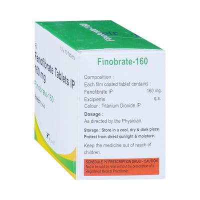 Finobrate 160mg Strip Of 15 Tablets