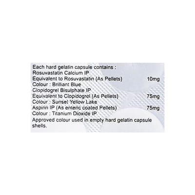 Rozudoc Gold 10mg Strip Of 10 Capsules