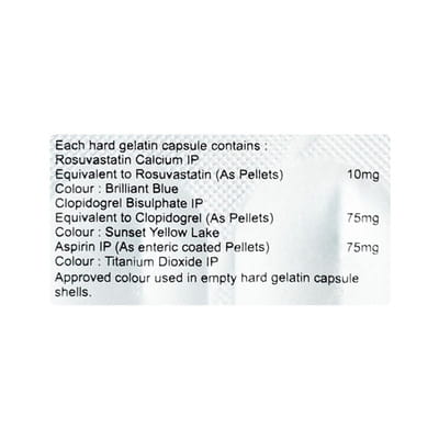 Rozudoc Gold 10mg Strip Of 10 Capsules