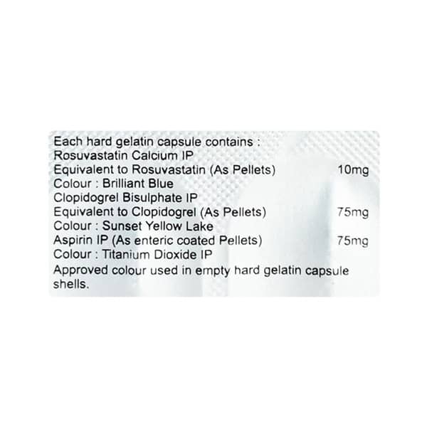 Rozudoc Gold 10mg Strip Of 10 Capsules