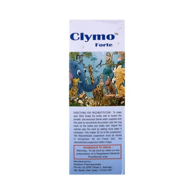 Clymo Forte Bottle Of 30ml Dry Syrup