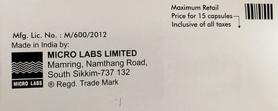 Turbovas Asp Strip Of 15 Capsules