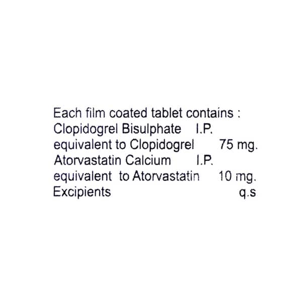 Dysliptin C 75Mg Strip Of 10 Tablets