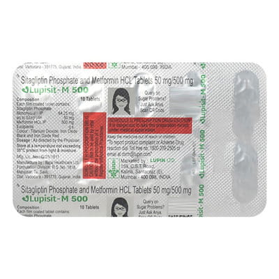 Lupisit M 500mg Strip Of 10 Tablets