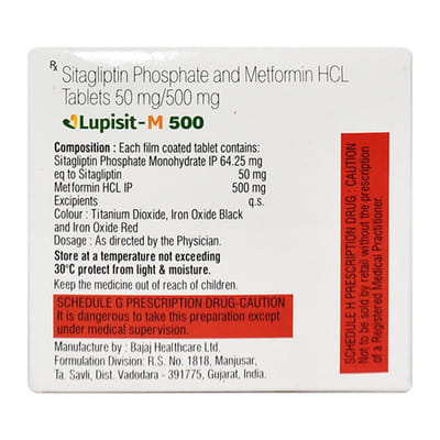 Lupisit M 500mg Strip Of 10 Tablets