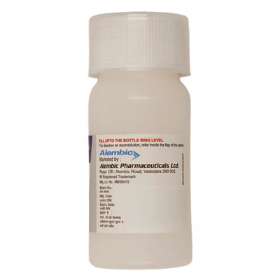 Cloff 125mg Mixed Fruit And Peppermint Flavour Bottle Of 30ml Dry Syrup