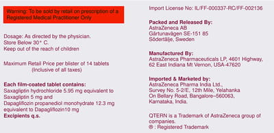 Qtern 5/10mg Strip Of 14 Tablets