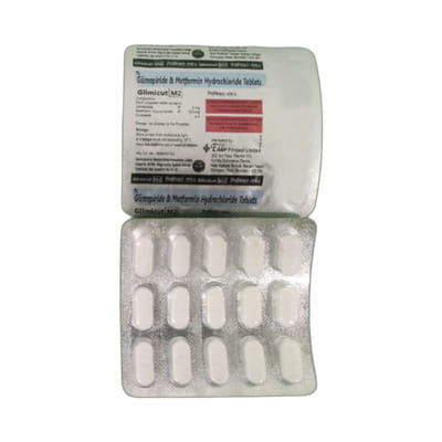 Glimicut M2 Strip Of 15 Tablets