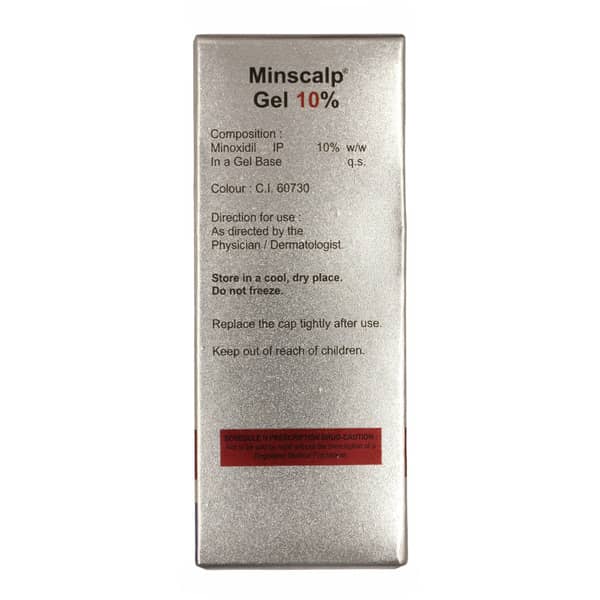 Minscalp 10% Tube Of 30Gm Gel (Pack Of 2)