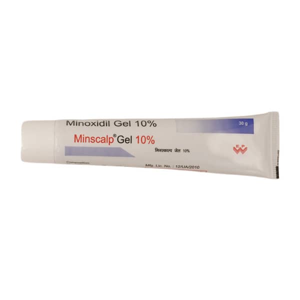 Minscalp 10% Tube Of 30Gm Gel (Pack Of 2)