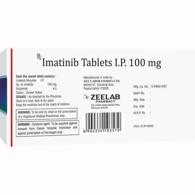 Mortinib 100mg Strip Of 10 Tablets