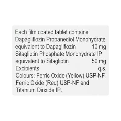Dapefy S 10/50mg Strip Of 15 Tablets