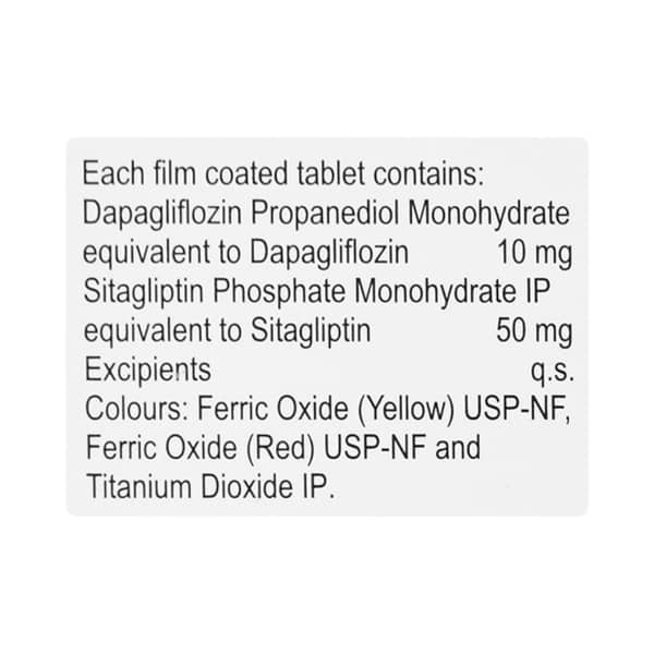 Dapefy S 10/50Mg Strip Of 15 Tablets