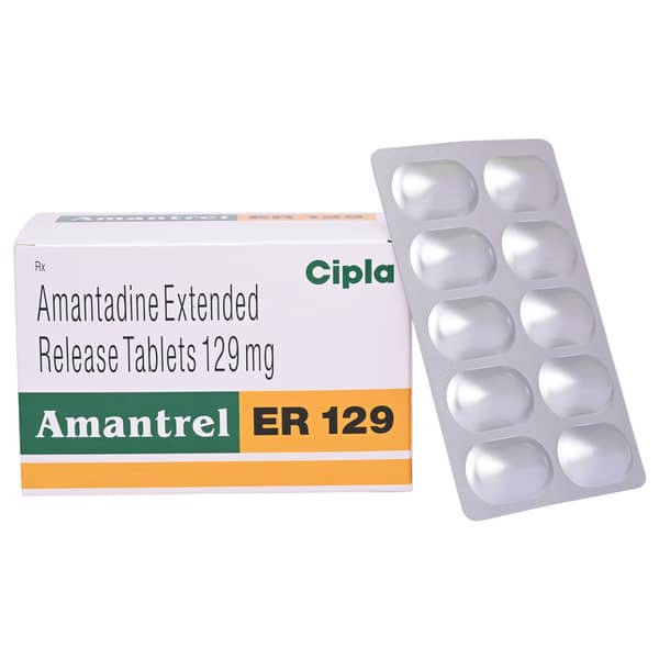 Amantrel Er 129mg Strip Of 10 Tablets