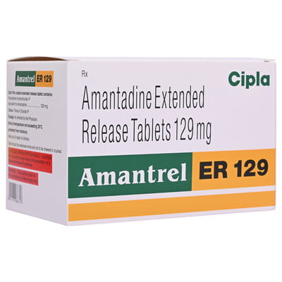 Amantrel Er 129mg Strip Of 10 Tablets