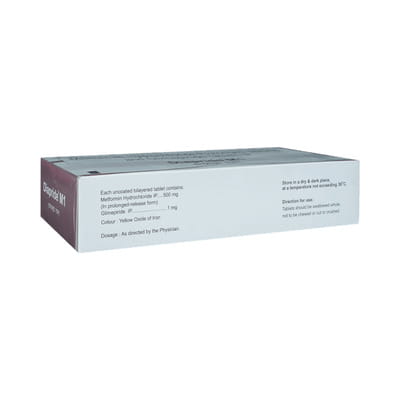Diapride M 1mg Lv Strip Of 10 Tablets