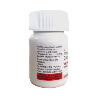 Thyrox 125mcg Bottle Of 120 Tablets