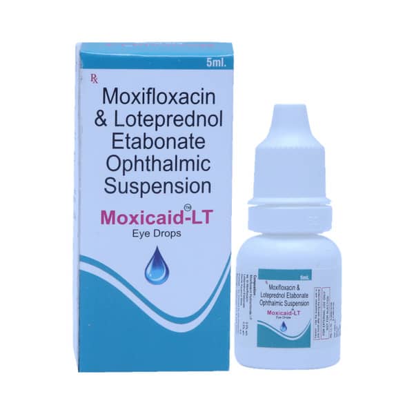 Moxicaid Lt Bottle Of 5ml Eye Drops