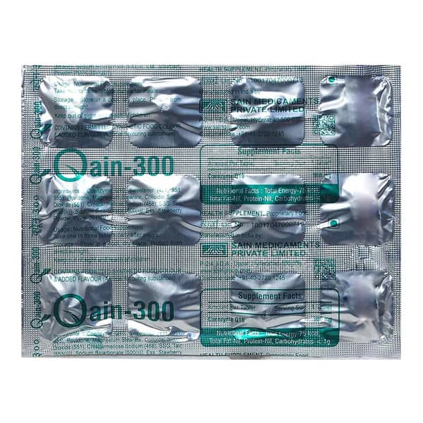 Qain 300Mg Strip Of 12 Tablets