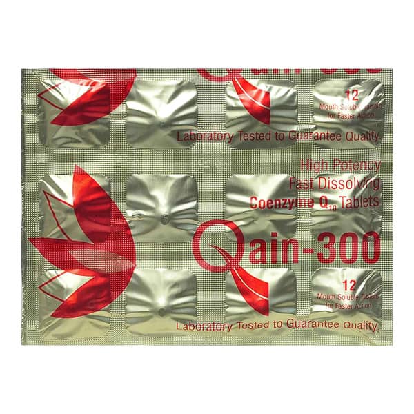 Qain 300Mg Strip Of 12 Tablets