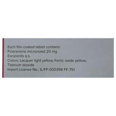 Kerendia 20mg Strip Of 14 Tablets