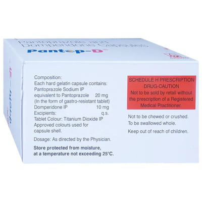 Pantop D Strip Of 15 Capsules