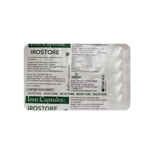 Irostore Strip Of 10 Capsules
