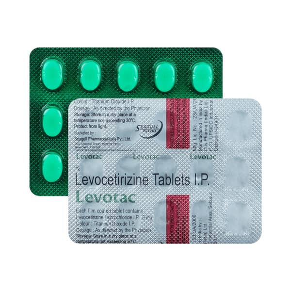 Levotac 5mg Strip Of 15 Tablets