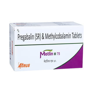 Metlin M 75mg Strip Of 15 Tablets