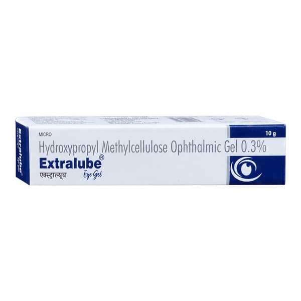 Extralube 0.3% Tube Of 10Gm Eye Gel