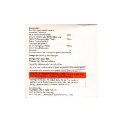 Lipitab Gold 20mg Strip Of 10 Capsules