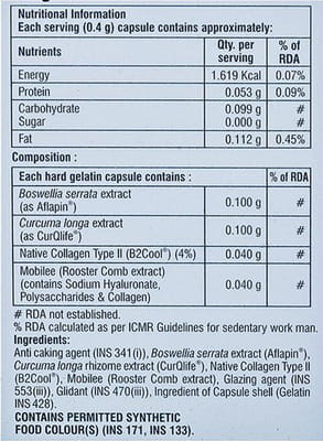 Fitjoint Max Strip Of 10 Capsules