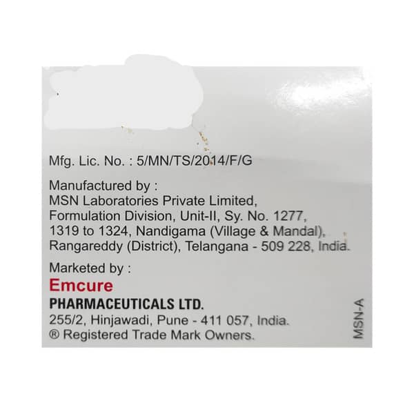Emlinz M 500Mg Strip Of 10 Tablets