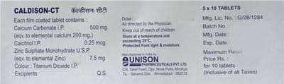 Ct Cal Tablet 10