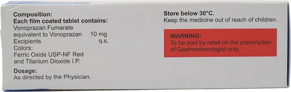 Vonofide 10Mg Strip Of 10 Tablets