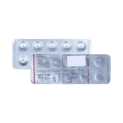 Arophyll Sr 200mg Strip Of 10 Tablets
