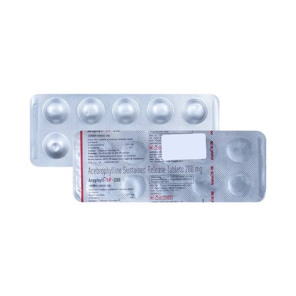Arophyll Sr 200Mg Strip Of 10 Tablets