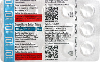 Gluject 10mg Strip Of 15 Tablets