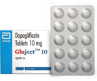 Gluject 10mg Strip Of 15 Tablets