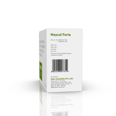 Maycal Forte Strip Of 10 Softgel Capsules