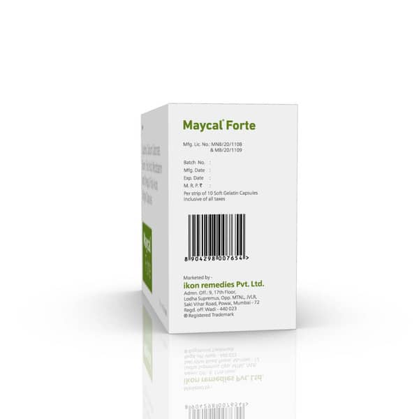 Maycal Forte Strip Of 10 Softgel Capsules