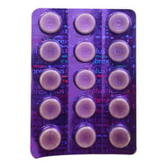 Febrex Febrex Plus Strip Of 15 Tablets: Uses, Side Effects, Price & Dosage ...