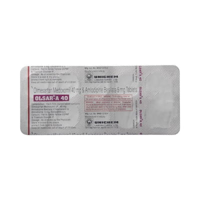 Olsar A 40 Strip Of 15 Tablets