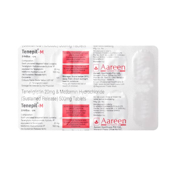 Tenepil M Strip Of 10 Tablets