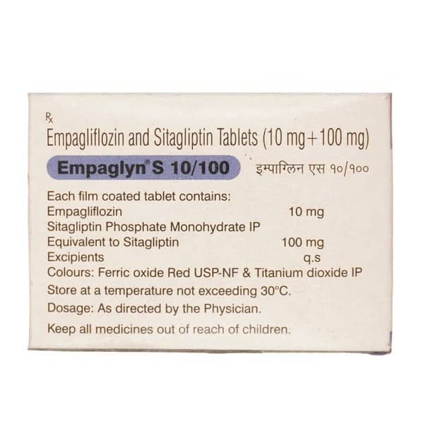 Empaglyn S 10/100Mg Strip Of 10 Tablets