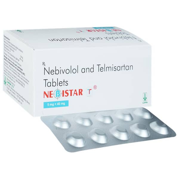 Nebistar T 5/40mg Strip Of 10 Tablets