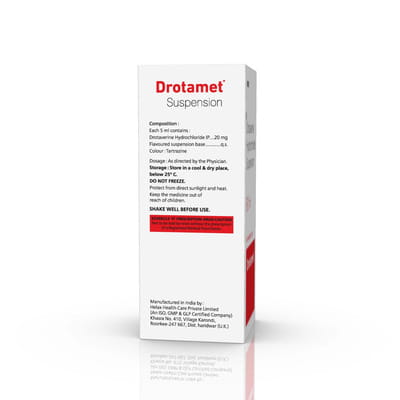 Drotamet Bottle Of 60ml Suspension
