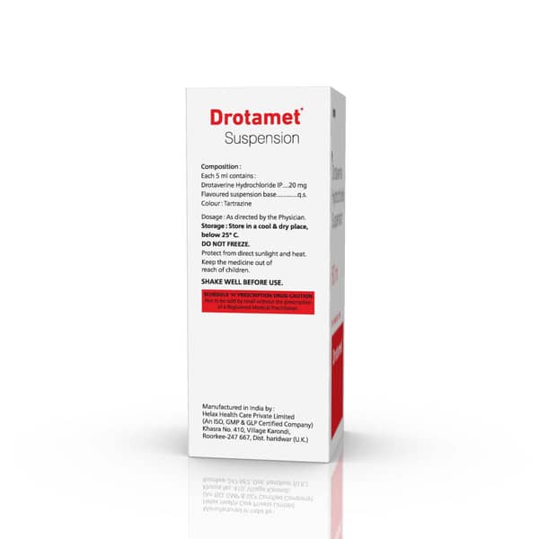 Drotamet Bottle Of 60ml Suspension