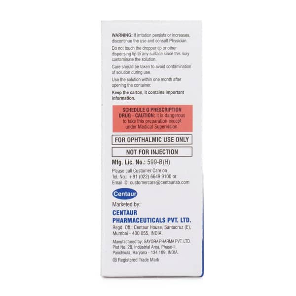 Ocurest Ah New Bottle Of 10Ml Eye Drops
